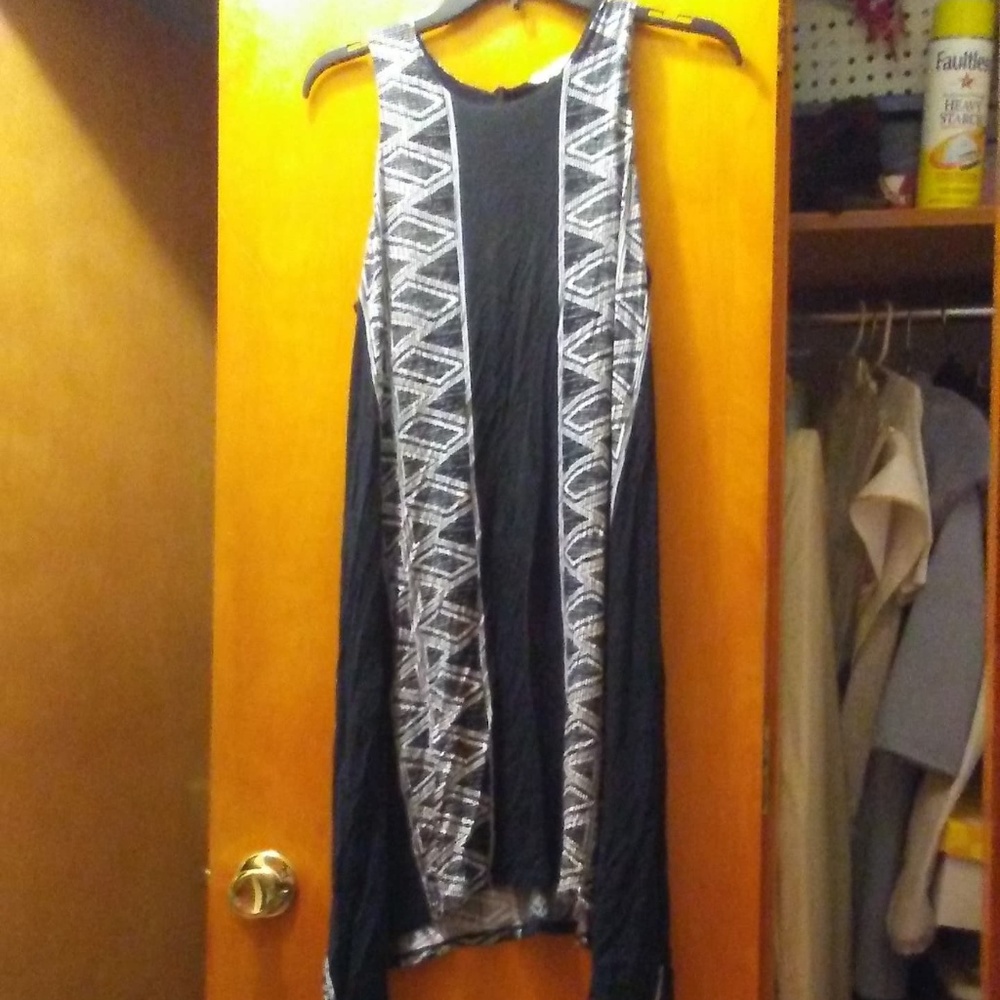 Black and White Dress